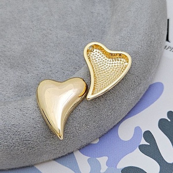 Подвеска Сердце 20.4х16 мм позолота (8593-З) купить с доставкой по России | Интернет-магазин Viva Beads