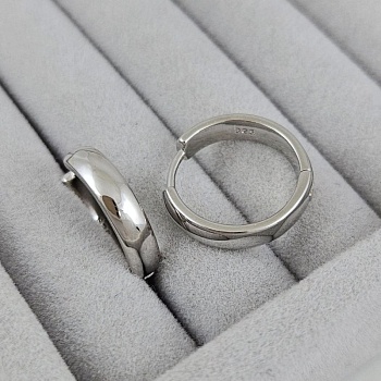 Швензы кольца, бублики, конго 20х4.3 мм родиевое покрытие (6799-Р) купить с доставкой по России | Интернет-магазин Viva Beads