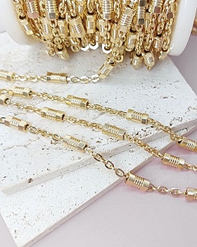 10 см Цепь 5 мм /толщина/ позолота (8124-З) купить в Воронеже | Заказать в интернет-магазине Viva Beads
