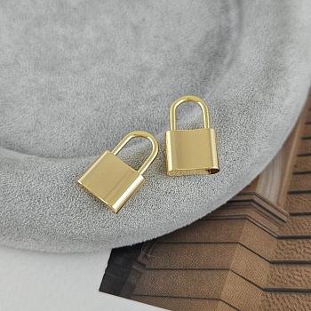 УЦЕНКА Подвеска Замочек 18x11 мм позолота 14К (9408-З-УЦ) купить с доставкой по России | Интернет-магазин Viva Beads