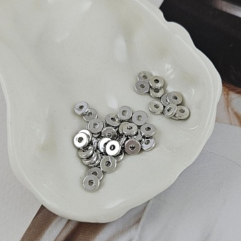 10 шт. Бусина разделитель 5x1.2 мм родиевое покрытие (5455-5-Р/10) купить в Воронеже | Заказать в интернет-магазине Viva Beads
