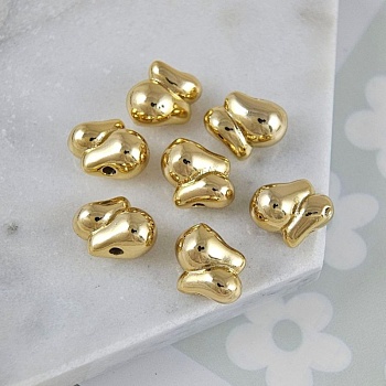 УЦЕНКА 1 шт. Бусина металлическая 8.5х10х7.4 мм фри форм, позолота 18К (9682-З) купить в Воронеже | Заказать в интернет-магазине Viva Beads
