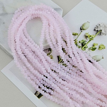 Нить 36 см Бусина хрустальная крошка ок. 4x3x3 мм розовый непрозрачный (7338-4-РОЗНЕПР) купить в Воронеже | Заказать в интернет-магазине Viva Beads
 Нить 36 см Бусина хрустальная крошка ок. 4x3x3 мм розовый непрозрачный (7338-4-РОЗНЕПР) купить в Воронеже | Заказать в интернет-магазине Viva Beads