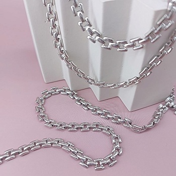 10 см Цепь 5.5 мм (толщина) родиевое покр. (7822-Р) купить в Воронеже | Заказать в интернет-магазине Viva Beads
