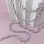 10 см Цепь 5.5 мм (толщина) родиевое покр. (7822-Р) купить в Воронеже  | Заказать в интернет-магазине Viva Beads
