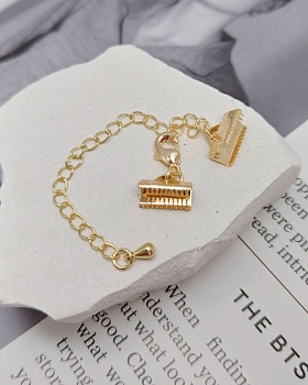 Концевики для лент 10 мм с замком, удлинителем позолота (8377-З) купить в Воронеже | Заказать в интернет-магазине Viva Beads
 Концевики для лент 10 мм с замком, удлинителем позолота (8377-З) купить в Воронеже | Заказать в интернет-магазине Viva Beads