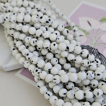 Нить 39 см Семена Бодхи, имитация, ок. 6.5 мм бусина гладкий шар (9743-6) купить в Воронеже | Заказать в интернет-магазине Viva Beads
