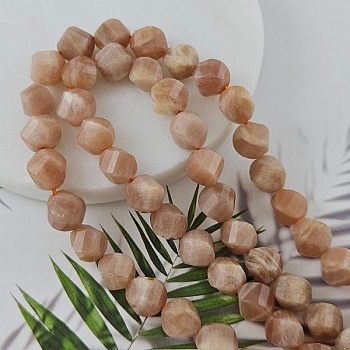 5 шт. Солнечный камень бусины ок. 9-10 мм с витыми гранями (9947-СК) для бижутерии купить с доставкой по России | Интернет‑магазин Viva Beads