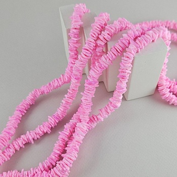 нить 20-21 см Бусины из ракушки ок. 8-10 мм фри форм, розовый (8747-РОЗ) купить в Воронеже | Заказать в интернет-магазине Viva Beads
 нить 20-21 см Бусины из ракушки ок. 8-10 мм фри форм, розовый (8747-РОЗ) купить в Воронеже | Заказать в интернет-магазине Viva Beads