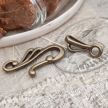 Замок застежка для украшений тоггл Бронза (907-Б) купить в Воронеже | Заказать в интернет-магазине Viva Beads
 Замок застежка для украшений тоггл Бронза (907-Б) купить в Воронеже | Заказать в интернет-магазине Viva Beads