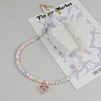 Набор для создания чокера своими руками: перламутр, фианиты, позолоченная фурнитура | DIY украшение Перламутровая нежность: Набор материалов для создания чокера из перламутра (НАБОР-26)