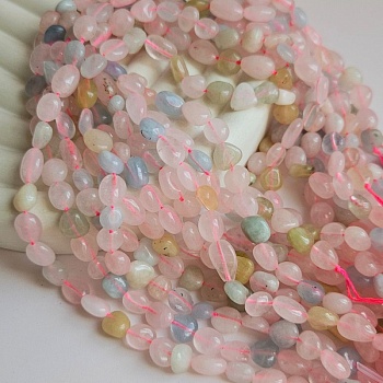 Нить 36 см Берилл / морганит / галтовка ок. 6-8х8-11 мм (9108) купить в Воронеже | Заказать в интернет-магазине Viva Beads
