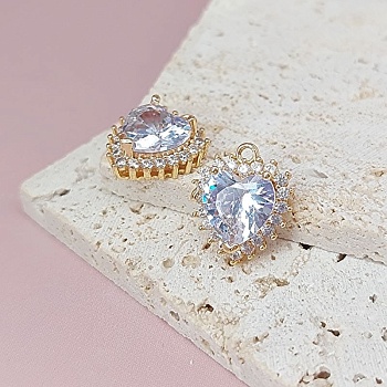 Подвеска Сердце с кристаллом 15х14 мм бледно-голубой, позолота 14к (6813-АЗ) Подвеска Сердце с кристаллом 15х14 мм бледно-голубой, позолота 14к (6813-АЗ)