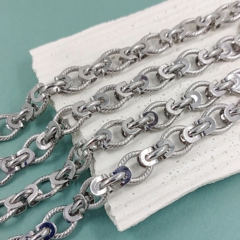 50 см Цепь 10 мм цвет платина (6156-П) купить в Воронеже | Заказать в интернет-магазине Viva Beads
