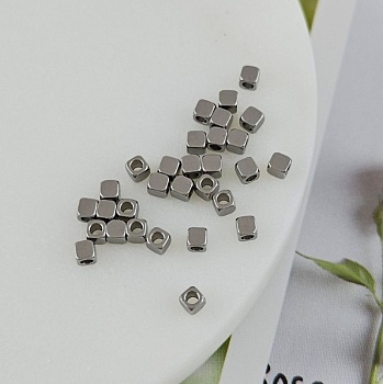 10 шт. Бусина разделитель куб 2.5 мм нержавеющая сталь (8945) купить в Воронеже | Заказать в интернет-магазине Viva Beads
