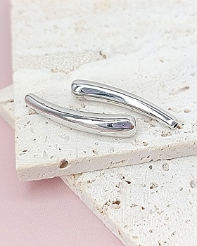 УЦЕНКА Бусина /разделитель/ 33х5.8 мм родиевое покрытие (8029-Р) купить в Воронеже | Заказать в интернет-магазине Viva Beads
