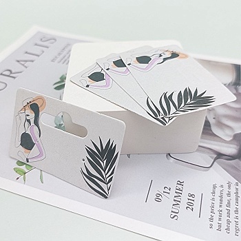 Бумажный дисплей для серег 3.5x5.5x0.05 см (7702) купить в Воронеже | Заказать в интернет-магазине Viva Beads
