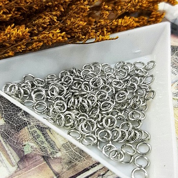 50 шт. Колечки соединительные 4 мм платина (790-П-4) купить в Воронеже | Заказать в интернет-магазине Viva Beads
