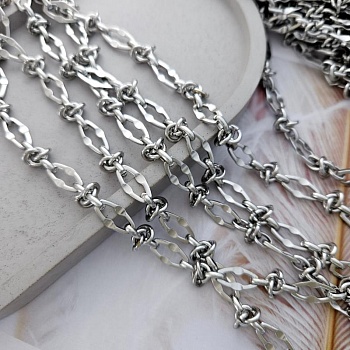 10 см Цепь 7.5 мм / толщина / нержавеющая сталь (8949) купить в Воронеже | Заказать в интернет-магазине Viva Beads

