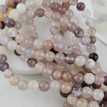 Нить 38 см Кварц натуральный ок. 6 мм бусина гладкий шар (9461-6) для бижутерии купить с доставкой по России | Интернет‑магазин Viva Beads