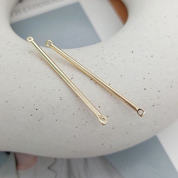 Коннектор палочка 40x1.5 мм позолота (4001-40-З) Коннектор палочка 40x1.5 мм позолота (4001-40-З)