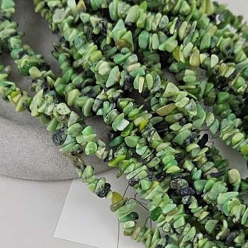 Нить 40 см Нефрит 5-8 мм крошка (9510) купить в Воронеже | Заказать в интернет-магазине Viva Beads
 Нить 40 см Нефрит 5-8 мм крошка (9510) купить в Воронеже | Заказать в интернет-магазине Viva Beads