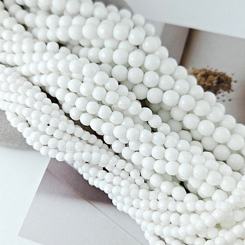 Нить 37 см Белый агат, имитация, ок. 9.5 мм бусины граненый шар (9205-10) для бижутерии купить с доставкой по России | Интернет‑магазин Viva Beads