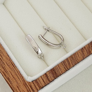 Швензы с английским замком базовые 18х3.5 мм родиевое покрытие (6310-Р) швензы для серег купить с доставкой по России | Интернет-магазин Viva Beads