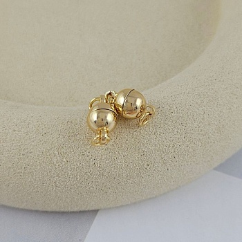 Замок магнитный 6 мм позолота 18К (4490-З) купить в Воронеже | Заказать в интернет-магазине Viva Beads
 Замок магнитный 6 мм позолота 18К (4490-З) купить в Воронеже | Заказать в интернет-магазине Viva Beads