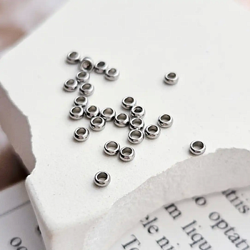 0.5 грамма Кримпы 1.9 мм хирургическая сталь (8657) купить с доставкой по России | Интернет-магазин Viva Beads