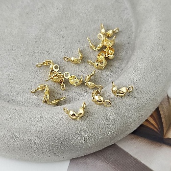 1 шт. Каллоты 8x4 мм позолота 14К (5521-З) купить в Воронеже | Заказать в интернет-магазине Viva Beads
 1 шт. Каллоты 8x4 мм позолота 14К (5521-З) купить в Воронеже | Заказать в интернет-магазине Viva Beads