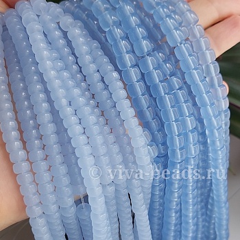 10 шт. Рондель 6х4 мм небесно-голубой стекло (6492-НГ) купить в Воронеже | Заказать в интернет-магазине Viva Beads
 10 шт. Рондель 6х4 мм небесно-голубой стекло (6492-НГ) купить в Воронеже | Заказать в интернет-магазине Viva Beads