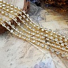 50 см Стразовая цепь 2 мм Crystal золото (4022) купить в Воронеже | Заказать в интернет-магазине Viva Beads
