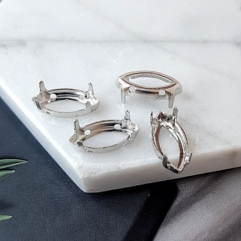 Цапы для кристаллов Navette 7х15 мм цвет платина (4627) купить в #REGION_P# | Заказать в интернет-магазине Viva Beads
 Цапы для кристаллов Navette 7х15 мм цвет платина (4627) купить в #REGION_P# | Заказать в интернет-магазине Viva Beads