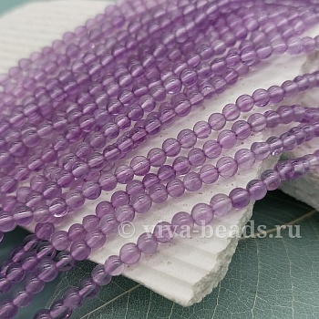 Нить 19 см Аметист натуральный 4-4.2 мм (6503) купить в Воронеже | Заказать в интернет-магазине Viva Beads
