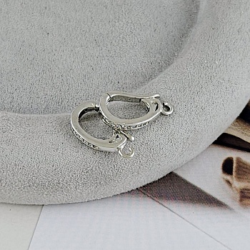 УЦЕНКА Бейл разъемный 17.5x9.7х2.6 мм с фианитами, родиевое покрытие (9571-Р-УЦ) купить в Воронеже | Заказать в интернет-магазине Viva Beads
 УЦЕНКА Бейл разъемный 17.5x9.7х2.6 мм с фианитами, родиевое покрытие (9571-Р-УЦ) купить в Воронеже | Заказать в интернет-магазине Viva Beads