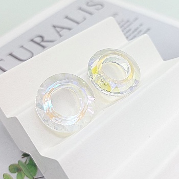 Подвеска Кольцо 20 мм Crystal Shimmer хрустальное стекло (7716-Crystal Shimmer) купить с доставкой по России | Интернет-магазин Viva Beads