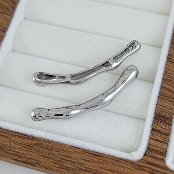 Бусина разделитель трубочка 40х5.1 мм, родиевое покрытие (9580-40-Р) купить с доставкой по России | Интернет-магазин Viva Beads