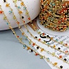10 см Цепь с бисером микс цветов, позолота (7210) купить в Воронеже | Заказать в интернет-магазине Viva Beads
