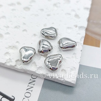 УЦЕНКА 1 шт. Бусина /разделитель/ фри форм 10х8.6х4.7 мм род. покр. (6857-Р-УЦ) купить в Воронеже | Заказать в интернет-магазине Viva Beads
