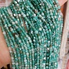 Нить 37 см Агат граненый 4 мм тонированный светло-зеленый (6041) купить в Воронеже | Заказать в интернет-магазине Viva Beads
