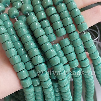 10 шт. Рондель 8х6 мм зеленый стекло (6491-ЗЕЛ) купить в Воронеже | Заказать в интернет-магазине Viva Beads
 10 шт. Рондель 8х6 мм зеленый стекло (6491-ЗЕЛ) купить в Воронеже | Заказать в интернет-магазине Viva Beads