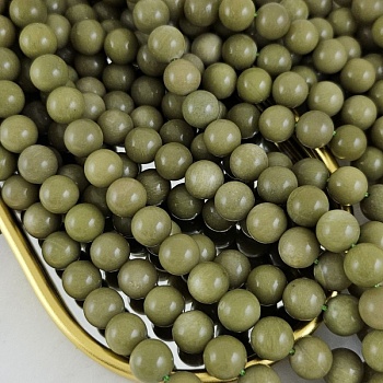 Нить 19 см Агат Авокадо ок. 10.2 мм бусины гладкий шар (10267-10) для бижутерии купить с доставкой по России | Интернет‑магазин Viva Beads