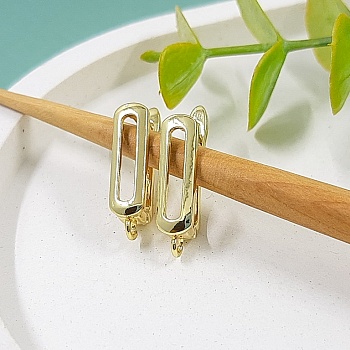 УЦЕНКА Швензы с замком 18,5х5 мм позолота (5495-З-УЦ) швензы для серег купить с доставкой по России | Интернет-магазин Viva Beads