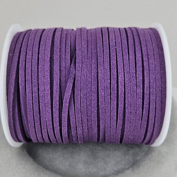 1 м Шнур замшевый иск. 2.4-2.5 мм фиолетовый (8092-Ф) купить в #REGION_P# | Заказать в интернет-магазине Viva Beads
 1 м Шнур замшевый иск. 2.4-2.5 мм фиолетовый (8092-Ф) купить в #REGION_P# | Заказать в интернет-магазине Viva Beads