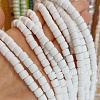 Нить 19 см Каучук (пластик) 6 мм белый (6486-Б) купить в Воронеже | Заказать в интернет-магазине Viva Beads
