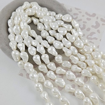 УЦЕНКА 1 шт. Жемчуг майорка 16х11.3х10 мм форма барокко, капля (6429-УЦ)