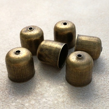 Концевик 10х11 мм бронза (1141-Б) купить в #REGION_P# | Заказать в интернет-магазине Viva Beads
