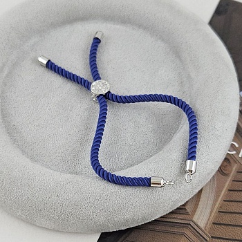 Основа для браслета ок. 22 см на нейлоновом шнуре, цвет синий (6830 СР) купить в Воронеже | Заказать в интернет-магазине Viva Beads
 Основа для браслета ок. 22 см на нейлоновом шнуре, цвет синий (6830 СР) купить в Воронеже | Заказать в интернет-магазине Viva Beads