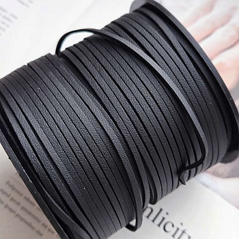 1 м Шнур замшевый /иск./ с эффектом кожи 2.4-2.5 мм черный (8092-ЧКОЖ) купить в #REGION_P# | Заказать в интернет-магазине Viva Beads
 1 м Шнур замшевый /иск./ с эффектом кожи 2.4-2.5 мм черный (8092-ЧКОЖ) купить в #REGION_P# | Заказать в интернет-магазине Viva Beads